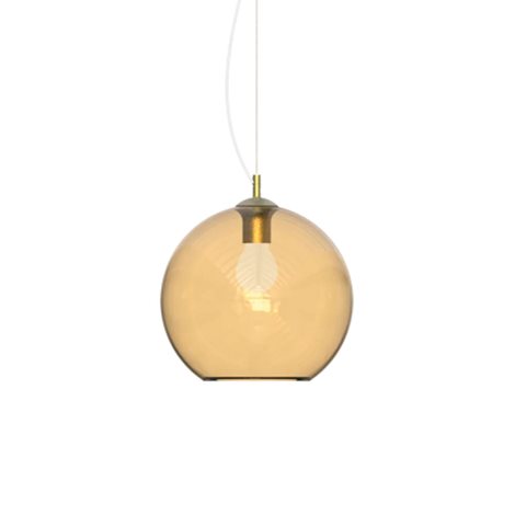 NEMO SP1 D40 AMBRA závěsné svítidlo, E27 max 1 x 42W, IP20, jantarové 1