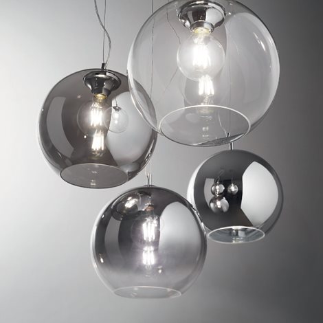 NEMO SP1 D40 AMBRA závěsné svítidlo, E27 max 1 x 42W, IP20, jantarové 2