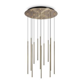 FILO SP12 2700K závěsné svítidlo, LED 19W, 2050lm, 2700K, IP20, mosazné