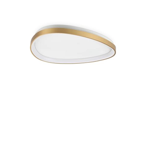 GEMINI PL D061 ON-OFF 2700K stropní svítidlo, LED 30W, 3300lm, 2700K, IP20, mosazné 1
