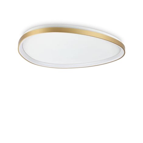 GEMINI PL D081 ON-OFF 2700K stropní svítidlo, LED 42W, 4150lm, 2700K, IP20, mosazné 1