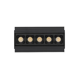 LIKA FI TRIMLESS 12W 2700K vestavné svítidlo, LED 12W, 850lm, 2700K, IP20, černé