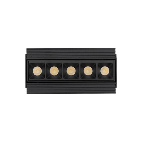 LIKA FI TRIMLESS 12W 2700K vestavné svítidlo, LED 12W, 850lm, 2700K, IP20, černé 1