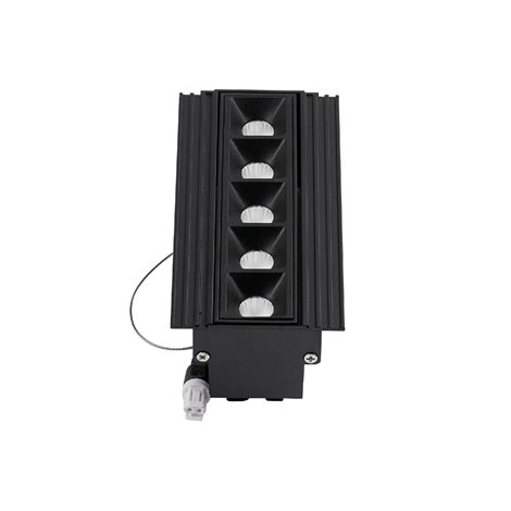 LIKA FI TRIMLESS 12W 2700K vestavné svítidlo, LED 12W, 850lm, 2700K, IP20, černé 4
