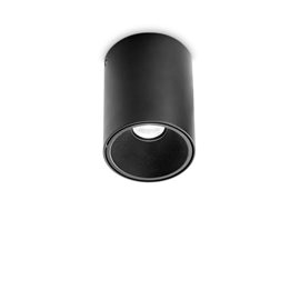 NITRO PL D08 2700K stropní svítidlo, oválné, LED 10W, 900lm, 2700K, IP20, černé