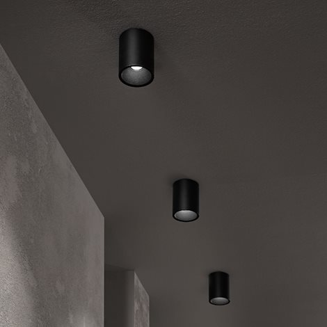 NITRO PL D08 2700K stropní svítidlo, oválné, LED 10W, 900lm, 2700K, IP20, černé 2