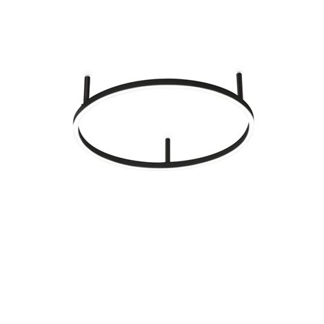 ORACLE SLIM PL D050 2700K ON-OFF stropní svítidlo, oválné, LED 29W, 2850lm, 2700K, IP20, černé 1