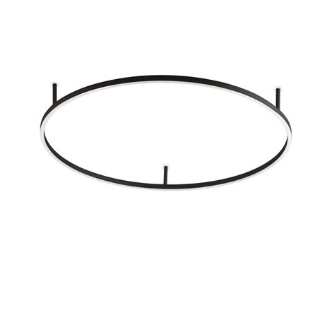 ORACLE SLIM PL D090 2700K ON-OFF stropní svítidlo, oválné, LED 53W, 5150lm, 2700K, IP20, černé 1