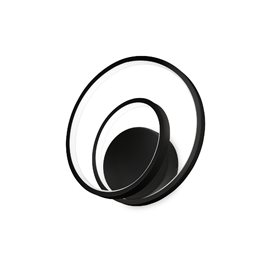 OZ AP ON-OFF 2700K nástěnné svítidlo, LED 26W, 2450lm, 2700K, IP20, černé