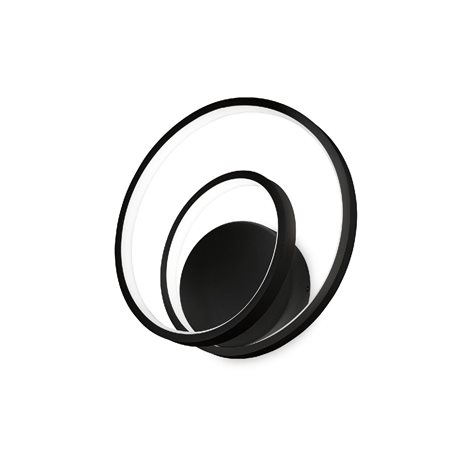 OZ AP ON-OFF 2700K nástěnné svítidlo, LED 26W, 2450lm, 2700K, IP20, černé 1