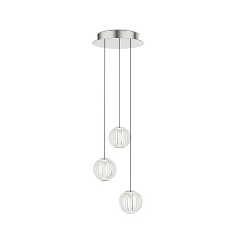 DIAMOND SP3 závěsné svítidlo, LED 15W, 1400lm, 3000K, IP20, čiré
