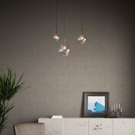 EQUINOXE SP1 D25 závěsné svítidlo, G4 max 1 x 2W, IP20, stínované kouřové 2