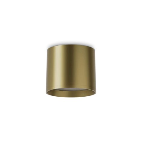 SPIKE LED PL stropní svítidlo, LED 10W, 1100lm, 3000K, IP20, mosazné 1