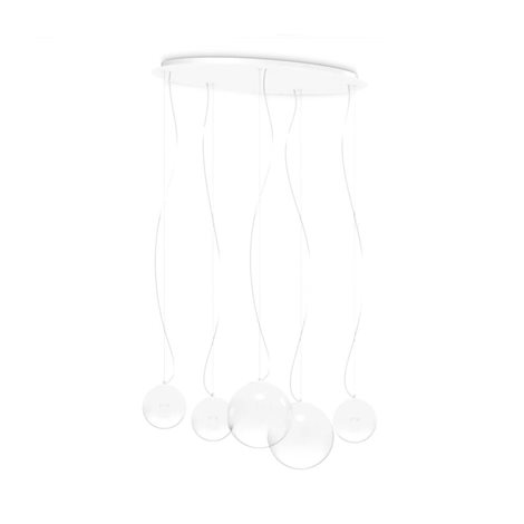 MAPA CLEAR SP5 závěsné svítidlo, E27 max 1 x 42W, IP20, opálové 1