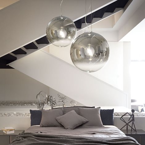 MAPA CLEAR SP5 závěsné svítidlo, E27 max 1 x 42W, IP20, opálové 2