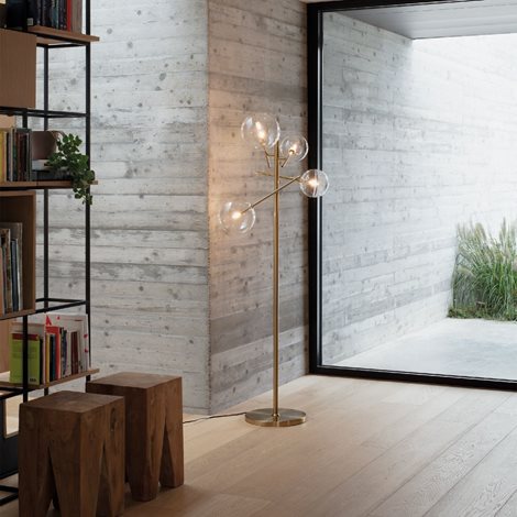 EQUINOXE PT4 stojací lampa, G4 max 4 x 2W, IP20, stínovaná kouřová 4