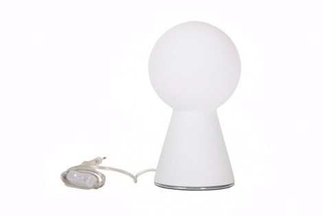 BIRILLO TL1 stolní lampa 1xE27 60W bez zdroje 39cm IP20, bílá  2