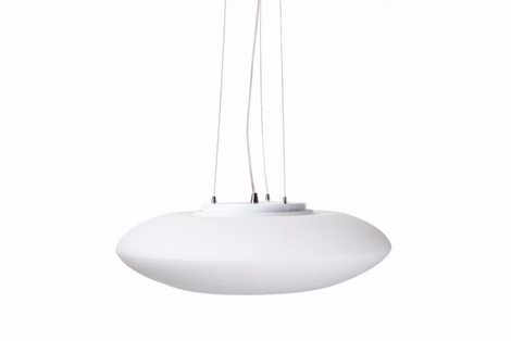 GLORY SP3 závěsné svítidlo 3x E27 60W bez zdroje 40cm IP20, bílé sklo 5