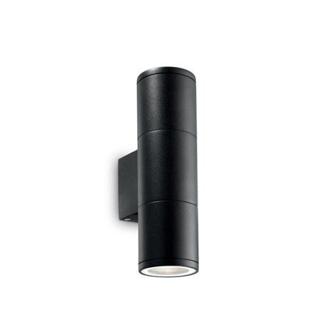 GUN AP2 SMALL venkovní nástěnné svítidlo 2x GU10 35W bez zdroje 21cm IP44, černé 4