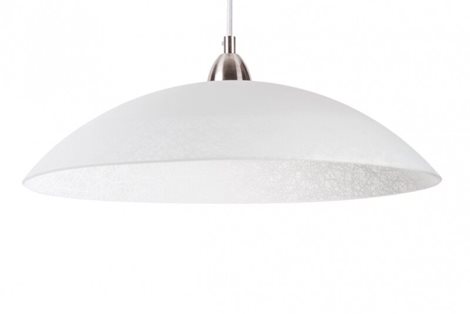 LANA SP1 závěsné svítidlo 1x E27 60W bez zdroje 50cm IP20, bílé 2