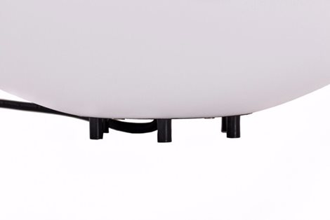 MAPA BIANCO TL1 stolní lampa 1x E27 60W bez zdroje 30cm IP21, bílá 3