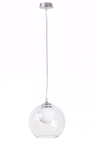 NEMO CLEAR SP1 závěsné svítidlo 1x G9 LED 3W 370lm 3000K 20cm IP20, čiré sklo 3
