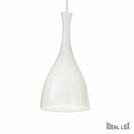 OLIMPIA SP1 závěsné svítidlo 1x E27 60W bez zdroje 20cm IP20, bílé 3