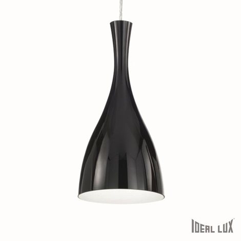 OLIMPIA SP1 závěsné svítidlo 1x E27 60W bez zdroje 20cm IP20, černé 6