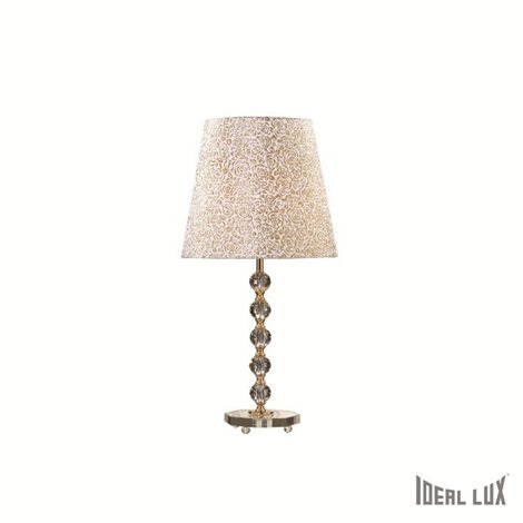 QUEEN TL1 stolní lampa 1x E27 60W bez zdroje 68cm IP20, zlatá 2