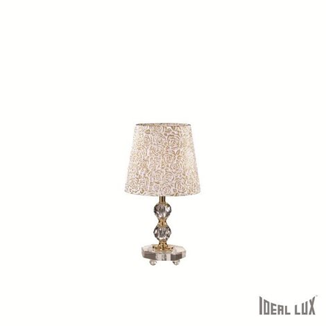 QUEEN TL1 stolní lampa 1x E27 60W bez zdroje 37cm IP20, zlatá 2