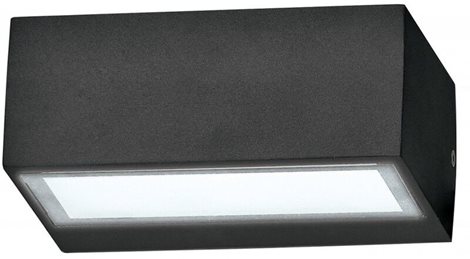 TWIN AP1 venkovní nástěnné svítidlo 1x G9 28W bez zdroje 16,5cm IP44, černé 4
