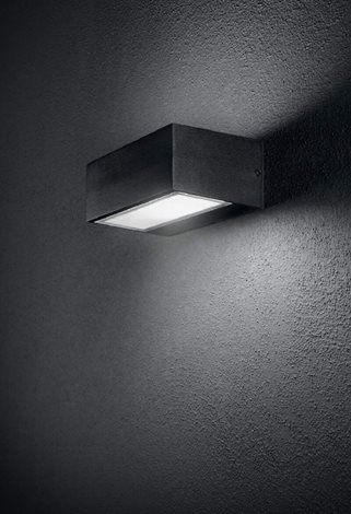 TWIN AP1 venkovní nástěnné svítidlo 1x G9 28W bez zdroje 16,5cm IP44, černé 2
