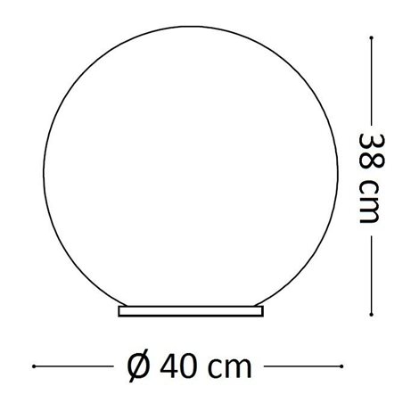 SOLE PT1 venkovní stojací lampa 1x E27 60W bez zdroje 40cm IP20, bílá 3