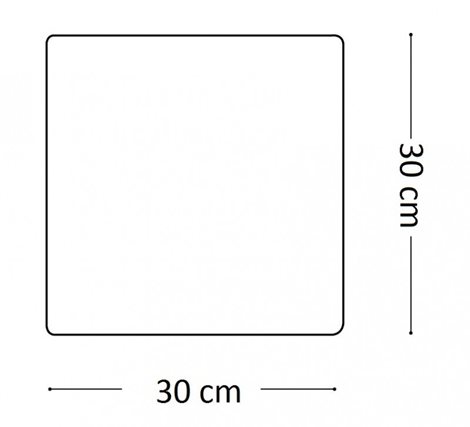 LUNA PT1 venkovní stojací svítidlo 1x E27 60W bez zdroje 30cm IP44, bílé 3