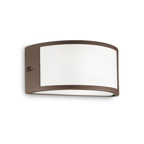REX-1 AP1 venkovní nástěnné svítidlo 1x E27 60W bez zdroje 25cm IP44, hnědé 1