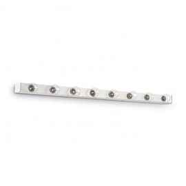 PRIVE' AP8 nástěnné svítidlo 8x E14 40W bez zdroje 80,5cm IP20, bílé
