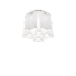 COMPO PL6 stropní přisazené svítidlo 6x E27 60W bez zdroje 56cm IP20, bílé