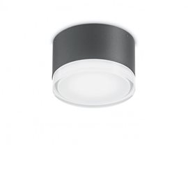 URANO PL1 venkovní přisazené svítidlo 1x GX53 15W bez zdroje 12cm IP44, antracitové