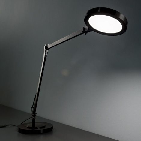 204888 LED Stolní lampa Ideal Lux Futura TL1 nero 10W černá 2