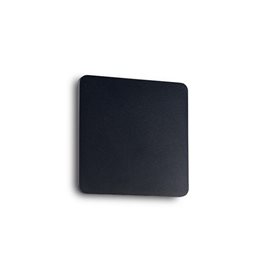 COVER AP nástěnné LED svítidlo 9,5W 830lm 3000K 15cm hranaté IP20, černé