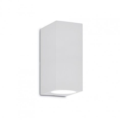 UP AP2 venkovní nástěnné svítidlo 2x G9 15W bez zdroje 15cm hranaté IP44, bílé