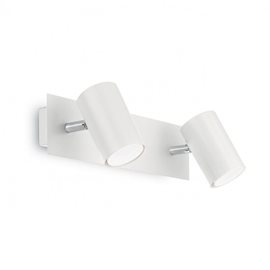 SPOT AP2 nástěnné bodové LED svítidlo 2x GU10 50W bez zdroje 36,5cm IP20, bílé
