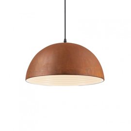 FOLK SP1 D40 závěsné svítidlo 1x E27 60W bez zdroje 40cm IP20, zrezivělé