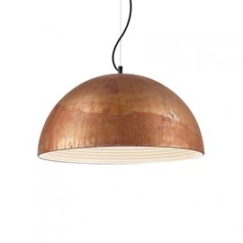 FOLK SP1 D50 závěsné svítidlo 1x E27 60W bez zdroje 50cm IP20, zrezivělé