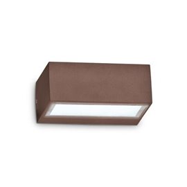 TWIN AP1 venkovní nástěnné svítidlo 1x G9 28W bez zdroje 16,5cm IP44, hnědé
