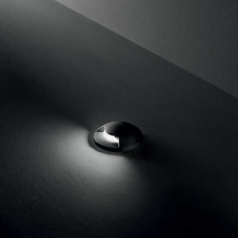 WAY PT ONE SIDE venkovní zemní svítidlo 1x G9 LED 1,7W 170lm 3000K 5cm IP67, černé  2