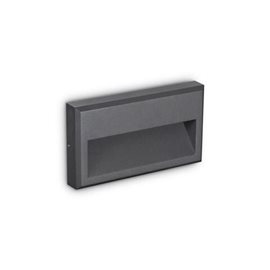 FEBE-1 AP venkovní nástěnné LED svítidlo 6W 600lm 3000K 22,5cm IP65, antracitové