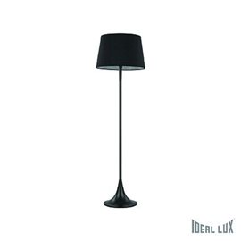 LONDON PT1 stojací lampa 1x E27 60W bez zdroje 174cm IP20, černá