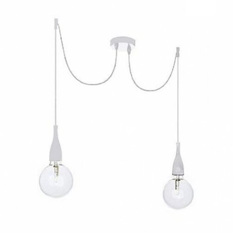 MINIMAL SP2 závěsné svítidlo 2xE27 LED 8W 1050lm 3000K IP20, bílé 1