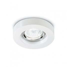 BLUES FI1 podhledové svítidlo 1x GU10 50W bez zdroje 9,5cm kulaté IP20, bílé